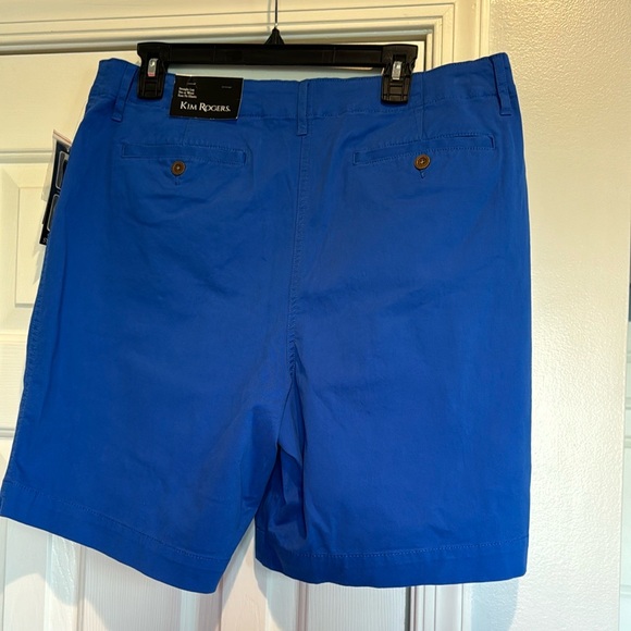Kim Rogers Ollie super stretch Blue Women's Shorts size 14 average NEW - Picture 2 of 2